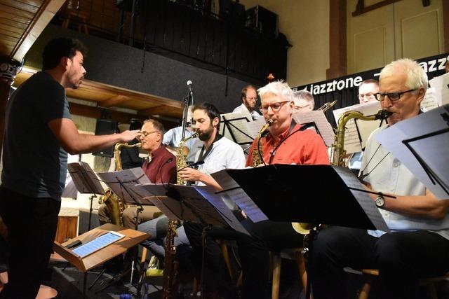 Big Sound Orchestra spielt Jazzkonzerte im Dreilndereck mit Gastsolistin Hildegunn iseth