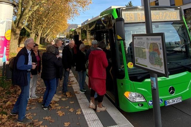 Ist die Fahrt mit dem Offenburger Stadtbus kompliziert? Eine Testfahrt soll das Gegenteil beweisen
