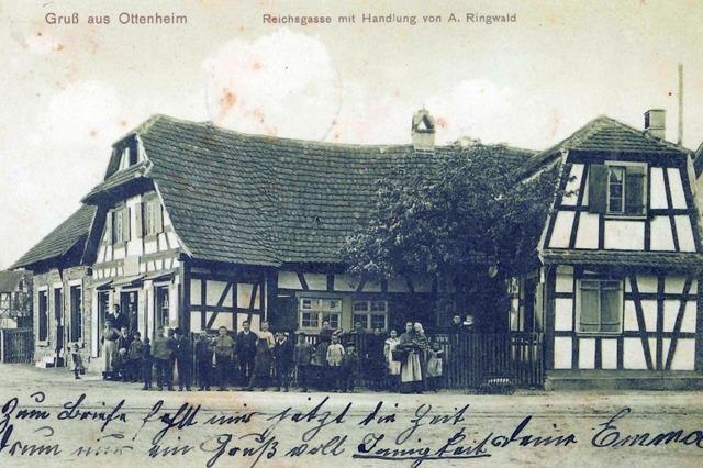 Ein Rundgang zu frheren Lden und Gasthusern im sdlichen Teil von Schwanau-Ottenheim