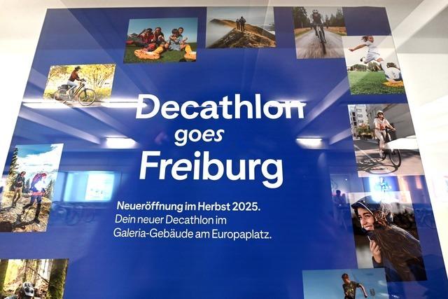 Decathlon ffnet am 28. November seine Filiale in Freiburg