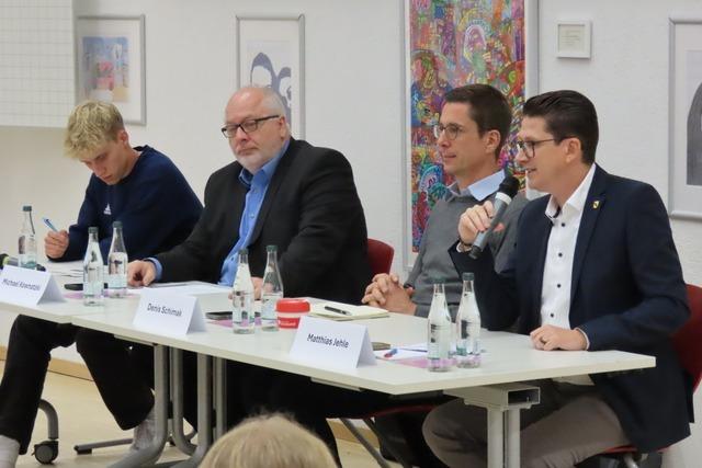Brgermeister-Kandidaten in Wehr stellen sich der Jugend
