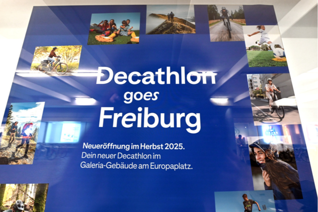 Decathlon ffnet am 28. November seine Filiale in Freiburg