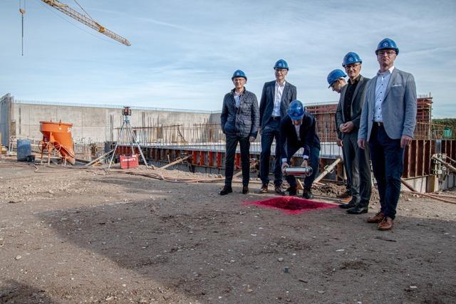 Nach rund vier Jahren geht jetzt der Bau des Rechenzentrums in Lahr weiter