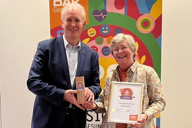 Siegfried Euerle, DAK-Landeschef Baden...n stellvertretend fr alle Beteiligten  | Foto: DAK-Gesundheit