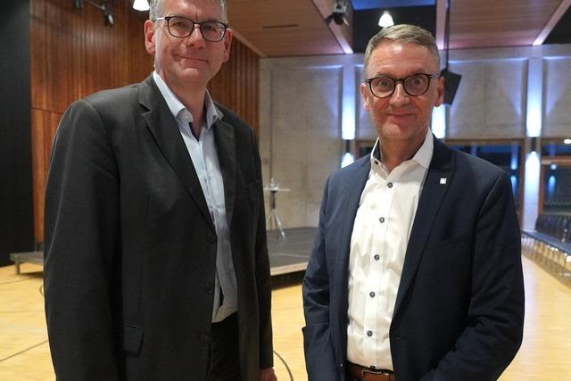 Der Neubau des Lahrer Klinikums ist  auf einem sehr guten Weg