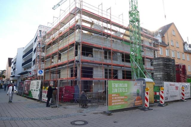 Keine mediterrane Erlebnisgastronomie: Bckerei mit Caf zieht  in den Uehlin-Neubau in Schopfheim