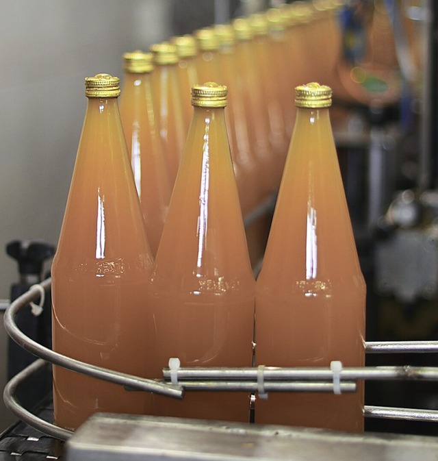 Apfelsaft in Flaschen  | Foto: Kathrin Blum