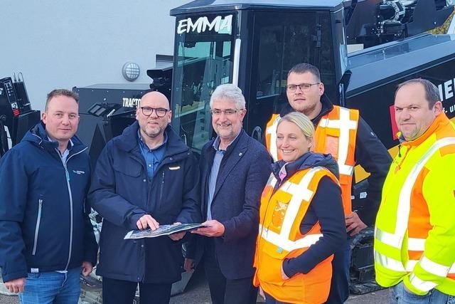 Stadtwerke Wehr setzen neuen Horizontalbohrer fr Wehra-Querung ein