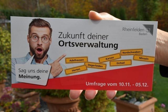 Stadt Rheinfelden startet Brgerbefragung zur Zukunft der Ortsverwaltungen