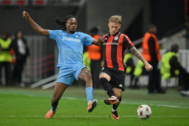 Starkes Spiel des SC Freiburg gegen OGC Nizza und harter Polizei-Einsatz