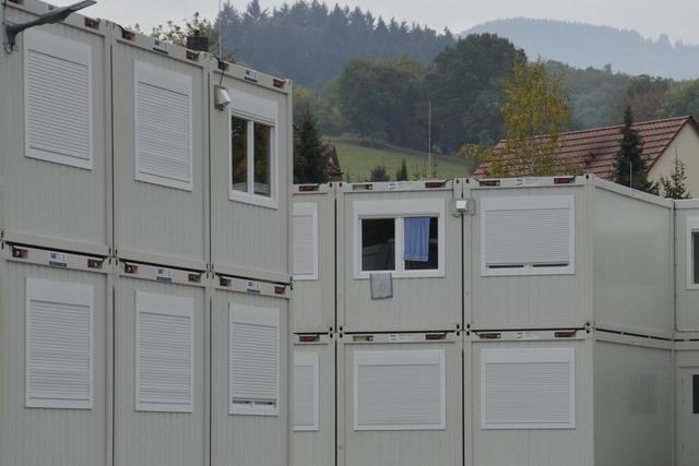 Containerunterkunft in Merzhausen wird gerumt und geht in den "Standby-Modus"