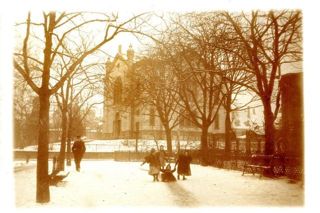 Bislang unbekannte Aufnahme der Freiburger Synagoge um 1900 entdeckt