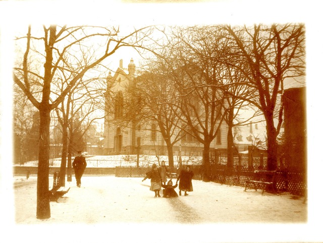 Freiburger Synagoge um 1900  | Foto: Hermann Dischler/ Kreisarchiv La