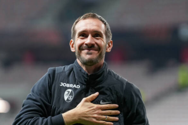 Schne Tore und platte Blle: Der SC Freiburg bleibt in Nizza auf Achtelfinal-Kurs