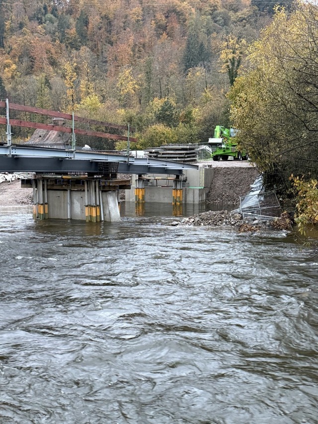 Im nchsten Schritt wird der berbau betoniert.  | Foto: Stadt Schopfheim