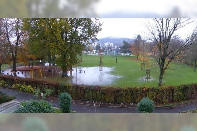 "Wasser-Minen": Welches Risiko geht von Schichtenwasser fr ein Naturbad in Schopfheim aus?