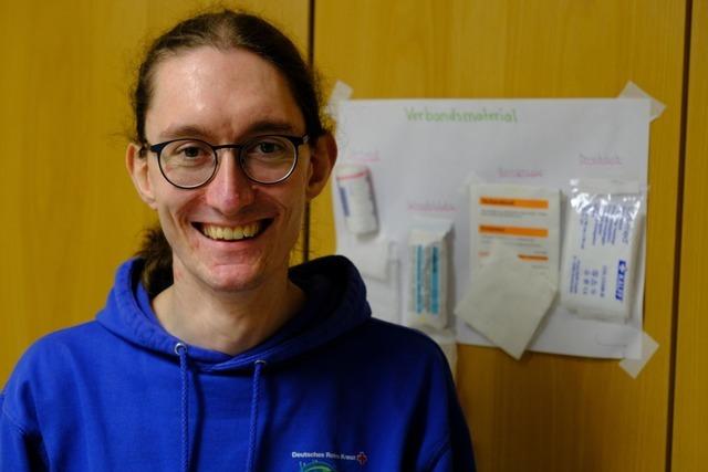 Mitstreiter gesucht – in Schliengen will Reto Sahner eine Jugendgruppe des DRK aufbauen