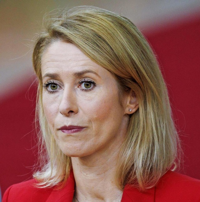 „Müssen unsere Bürger schützen“: EU-Außenbeauftragte Kaja Kallas. | Foto: IMAGO/Belga „Müssen unsere Bürger schützen“: EU-Außenbeauftragte Kaja Kallas. | Foto: IMAGO/Belga