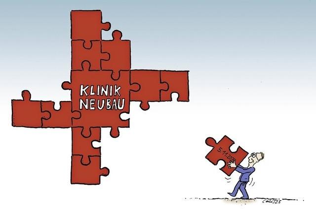 Klinikum-Neubau: Stck fr Stck zum Ziel