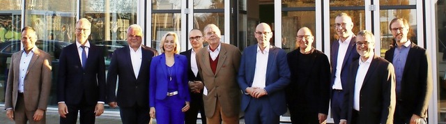 Die zahlreichen Stifter und die Hochsc...er die vielen Projekte am RIZ-Energie.  | Foto: Joerdis Damrath Hochschule Offenburg