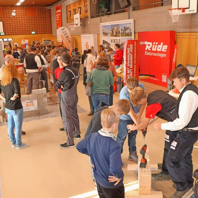Der Azubi-Orientierungstag war gut besucht. | Foto: Wilfried Dieckmann Der Azubi-Orientierungstag war gut besucht. | Foto: Wilfried Dieckmann