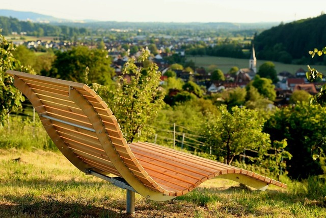 Die Himmelsliege auf dem Rbhisliwg ist der perfekte Ort zum Entspannen.  | Foto: Martina Bgelsbacher