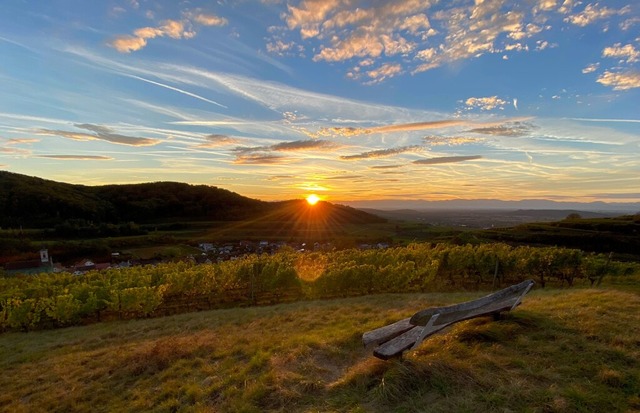 Der perfekte Moment: Sonnenuntergang in der Amolterer Heide.  | Foto: Ralf Reinbold