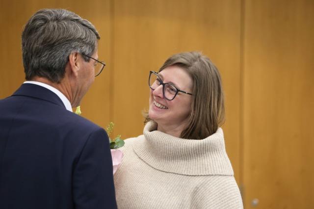 Vom Pflegeberuf ins Rektorat: Kim Funke ist neue Schulleiterin der Grundschule Altdorf