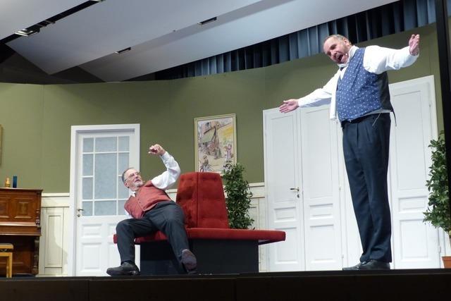 Die Komdie "Pension Schller" der Hohberger Bhnen sorgt fr ein ausverkauftes Haus in Diersburg