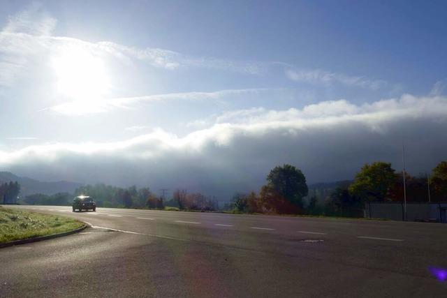 Ein verfrhter Martinisommer am Hochrhein sorgt fr Sonnenschein