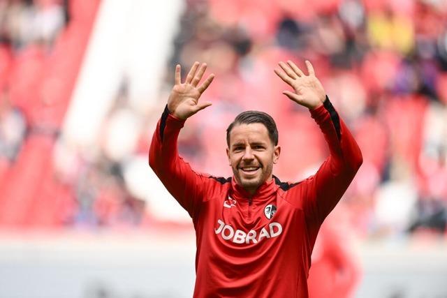 Christian Gnter ist jetzt alleiniger Rekordspieler des SC Freiburg