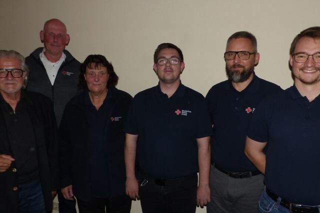 Vom Roten Kreuz Efringen-Kirchen gibt es ein Sonderlob fr Sabine Afken