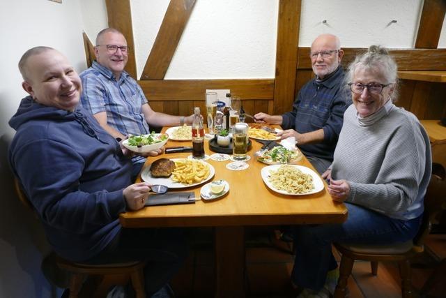 Wiedererffnung  ohne Durststrecke im Grenzacher "Zapfhahn"