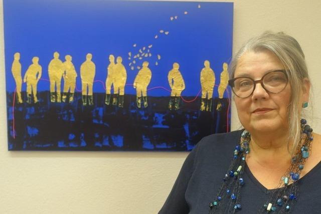 Rheinfelder Knstlerin knpft "Fden der Freundschaft"