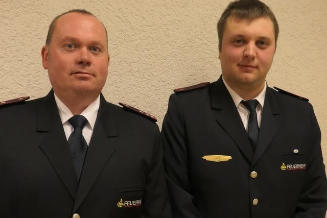 Feuerwehr Friedenweiler whlt Martin Winterhalder und Benedikt Zipfel als Fhrungsteam
