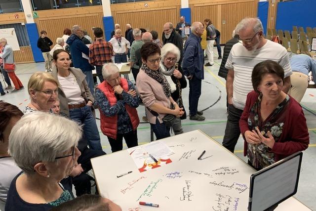 Aktive des Vereins  "Z’Merdinge miteinander" wollen gemeinsam Menschen in Merdingen helfen