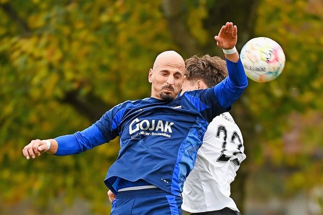 Tolga Polat sicherte dem SV Blau-Weiss... Punkt gegen die SG Weilheim-Gurtweil.  | Foto: Gerd Grndl