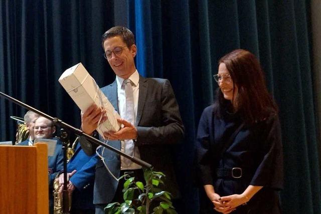 Denis Schimak ist neuer Brgermeister in Wehr