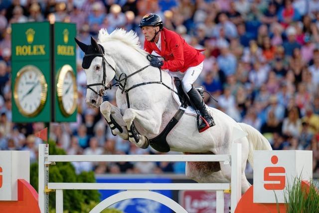 Springreiter Hans-Dieter Dreher aus Eimeldingen ist ein leidenschaftlicher Pferdemensch