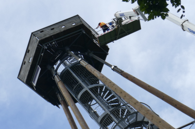 Eichbergturm-Verein steht nach Eichbergturm-Abriss vor Auflsung