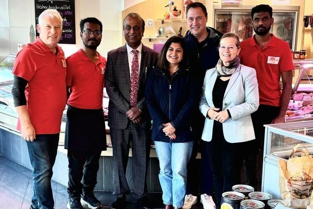 Indischer Generalkonsul informiert sich in Weil am Rhein ber Projekt zur Fachkrftegewinnung