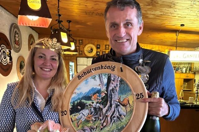 Merzhausens Brgermeisterin Melanie Kienle wird Schtzenknigin beim SSV