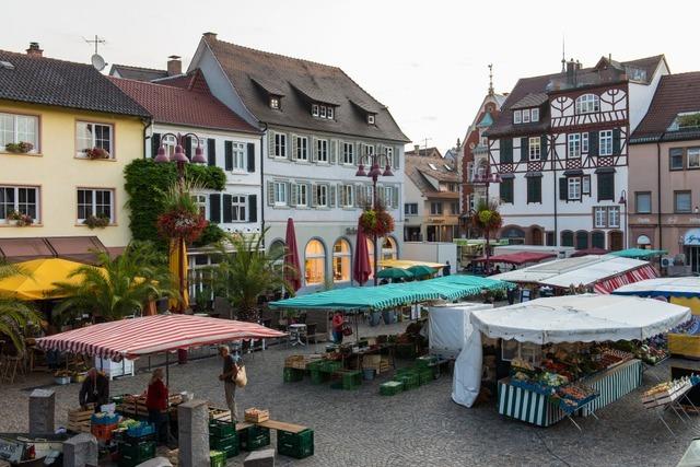 Das Angebot  auf dem  Lahrer Wochenmarkt soll  erweitert werden