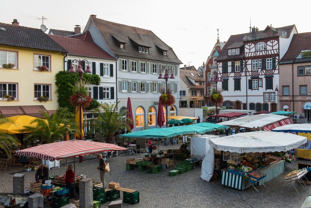 Der Lahrer  Wochenmarkt  | Foto: Ronald Buck/Stadt Lahr
