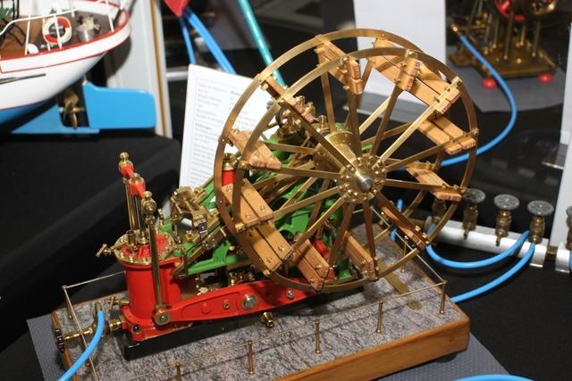 Eisenbacher Dampfteam erffnet Dampfmodelltage mit Ausstellung zur Dampfschifffahrt