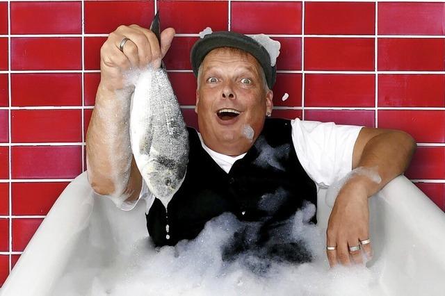 Michel Link prsentiert in der Gterhalle in Gutach-Bleibach sein neues Programm 