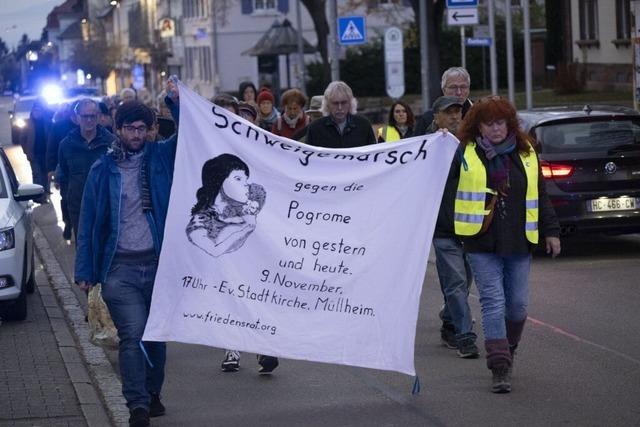 Mllheimer Friedensrat will mit Erinnerung an die Pogromnacht auch ein Zeichen gegen Rechts setzen