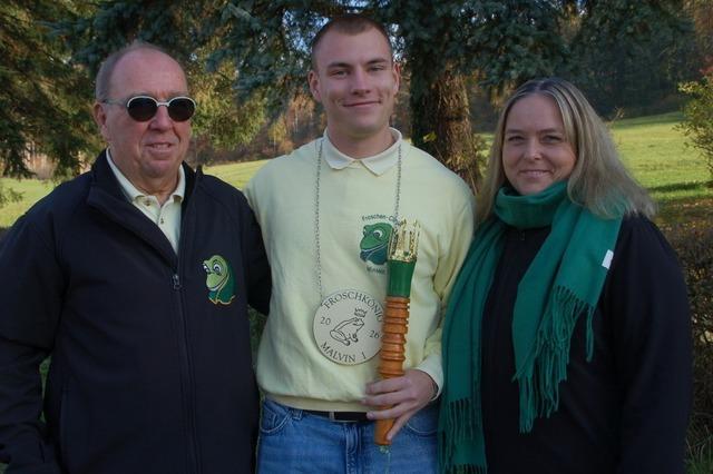 Malvin Dreyer ist neuer Froschknig in Minseln