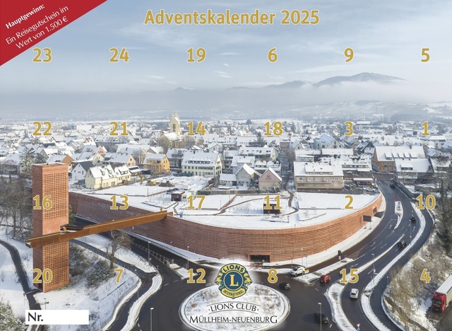 Im Mittelpunkt des Motivs des diesjhr...euenburger Parkhaus samt Bertholdturm.  | Foto: Sky Fly Veser