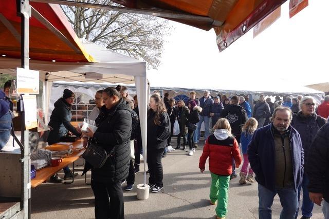 Ein Martinimarkt wie aus dem Bilderbuch in Grwihl